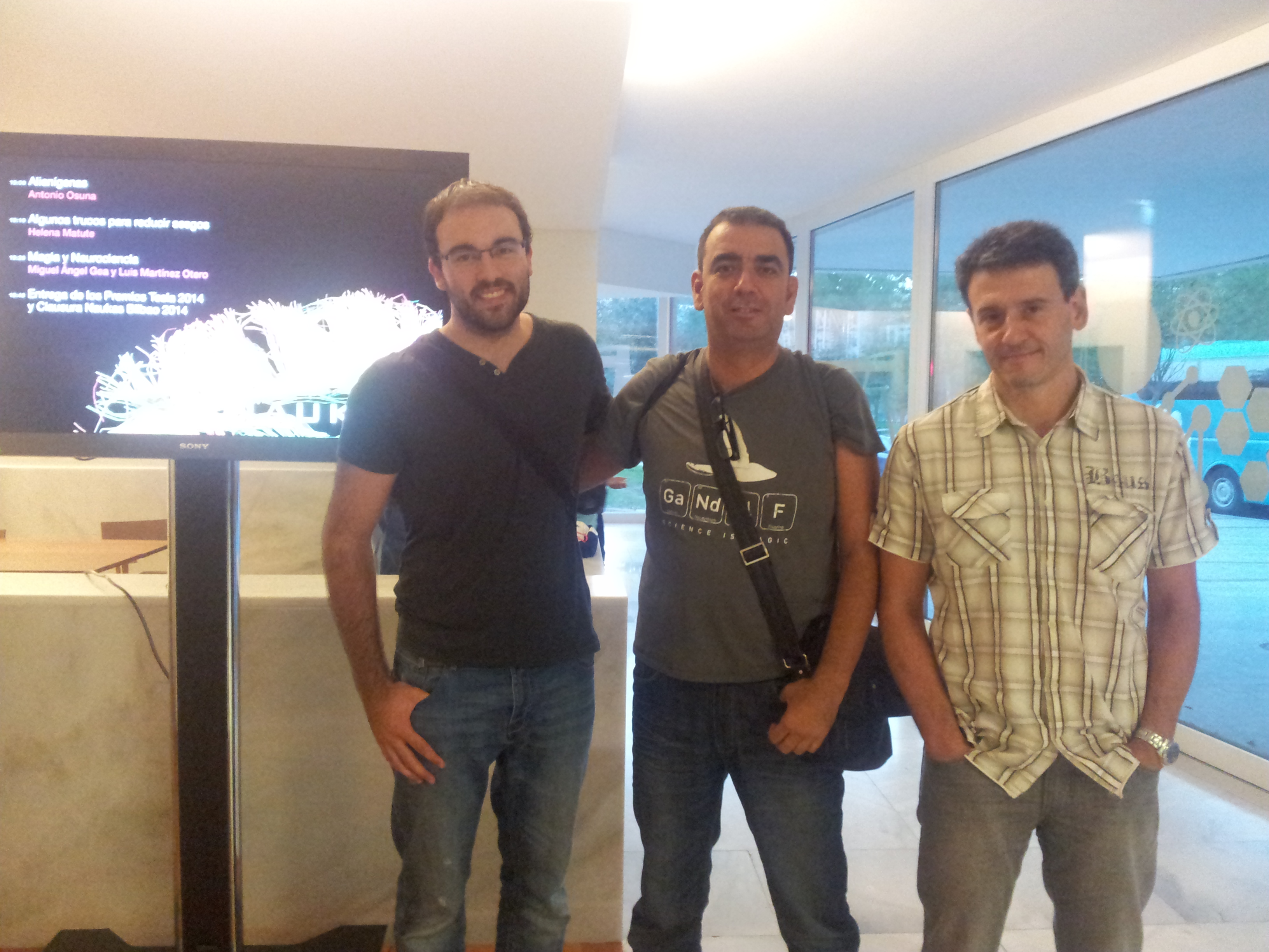 Aitor, josé Manuel y Luis