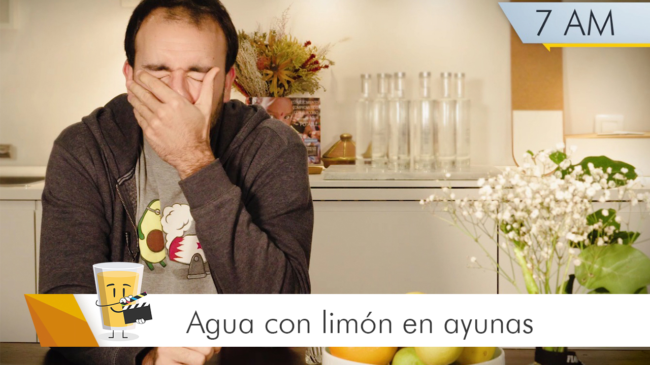 Aitor agua con limon