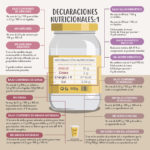 Declaraciones nutricionales en el etiquetado alimentario (infografía)