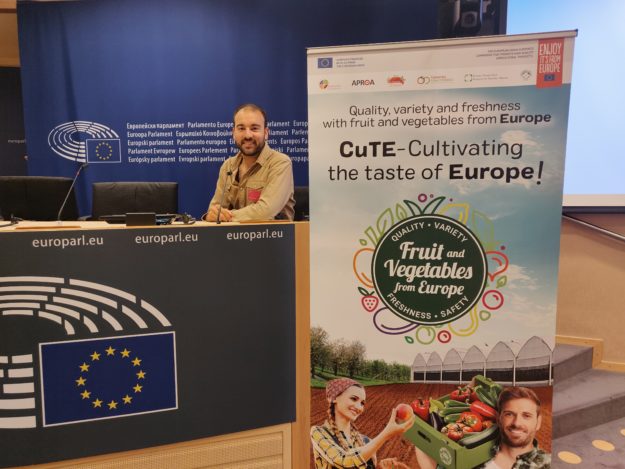 Aitor Sánchez parlamento europeo Dietista-Nutricionista Aitor Sánchez Bruselas