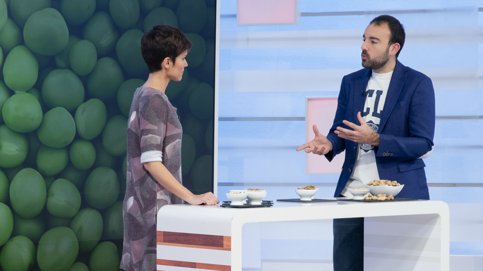 Legumbres, frutos secos o verduras