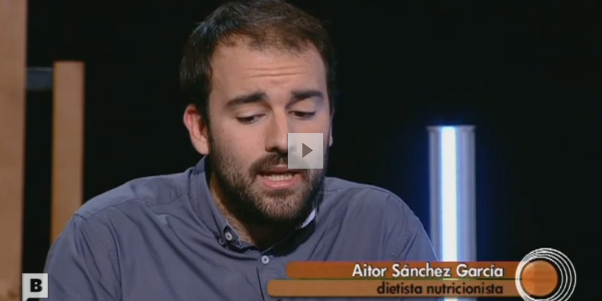Aitor Sánchez, dietista-nutricionista