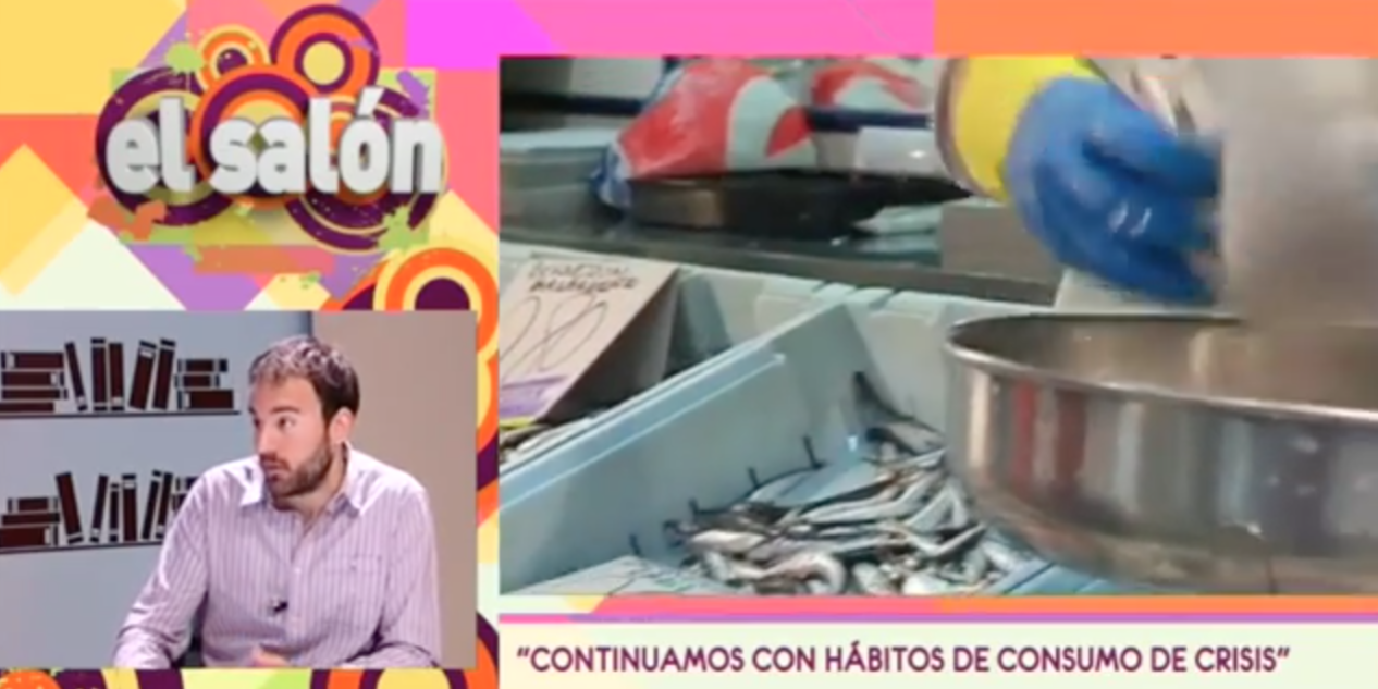 Aitor Sánchez García televisión Aitor Sánchez en el programa de televisión de Granada TG7