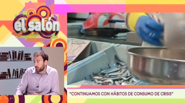 Aitor Sánchez García televisión Aitor Sánchez en el programa de televisión de Granada TG7