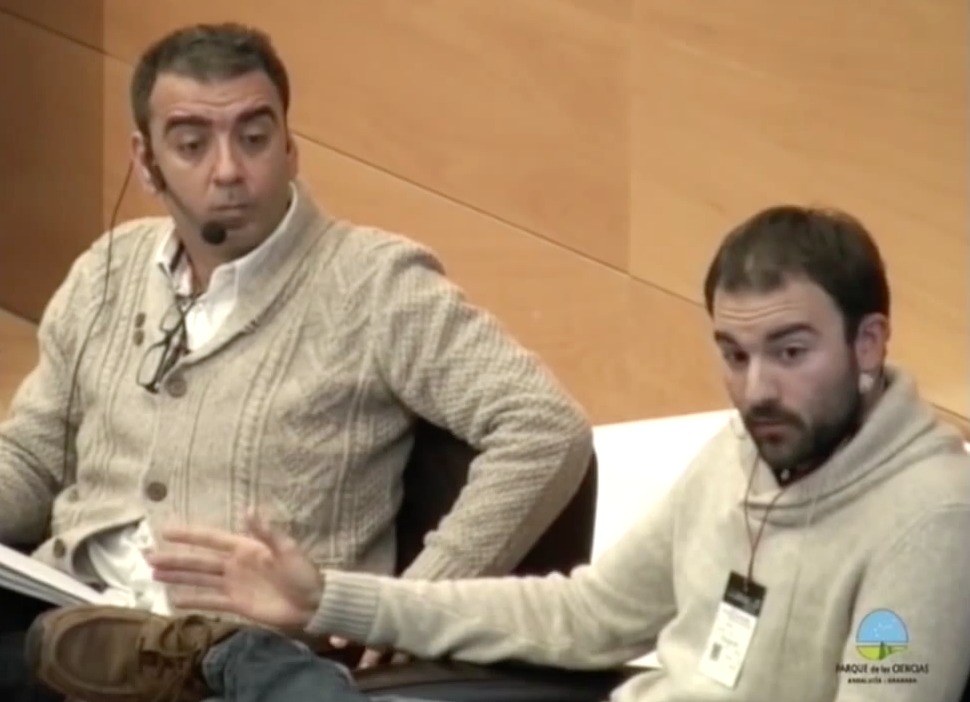 Aitor Sánchez García y José Manuel López