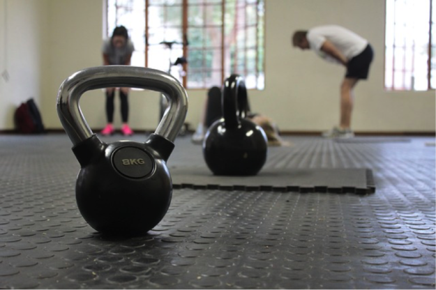 kettlebells