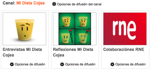 Ivoox de Mi dieta Cojea