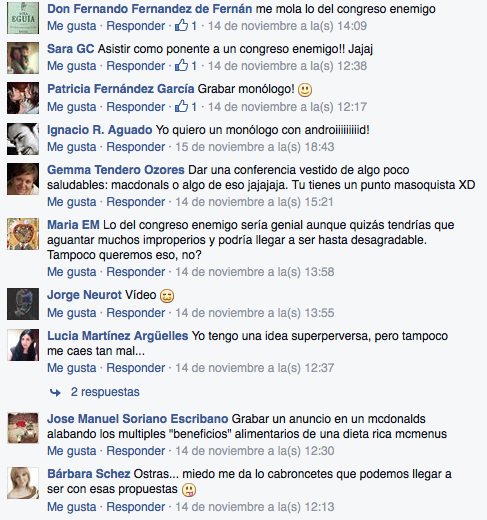 Propuestas Facebook premios bitácoras