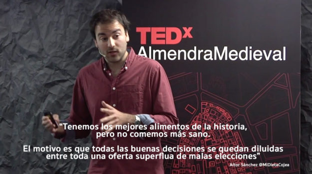 Aitor Sánchez García, en Almendra Medieval TEDx