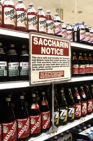 Saccharin notice