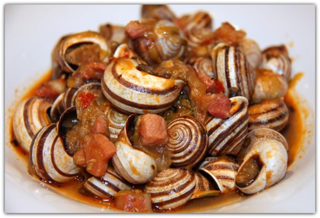 Caracoles receta Caracoles receta