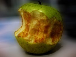 Manzana pardeada