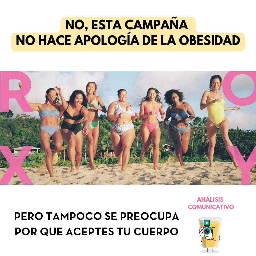 No, esta campaña no hace apología de la obesidad