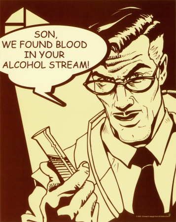 sangre alcohol