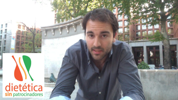 Aitor Sánchez García apoyando la manifestación de Sanidad Desnutrida